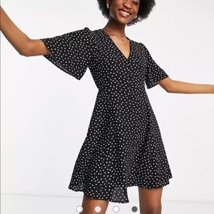 Asos polka dot mini dress